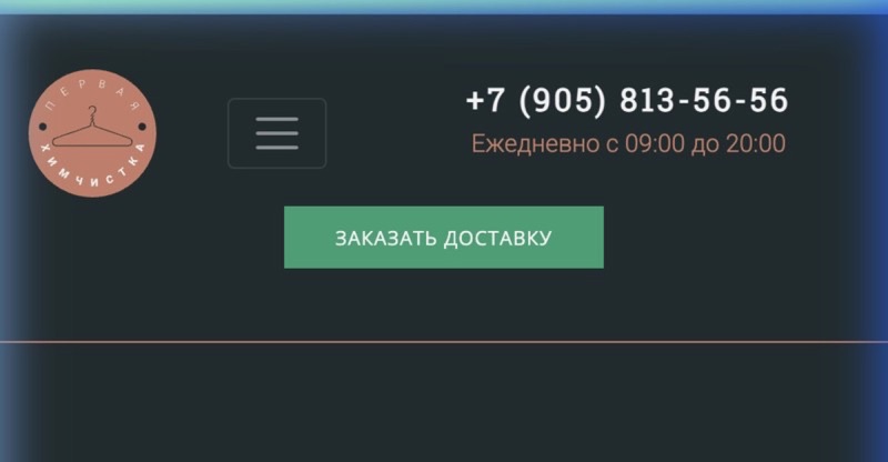 Первая химчистка с доставкой
